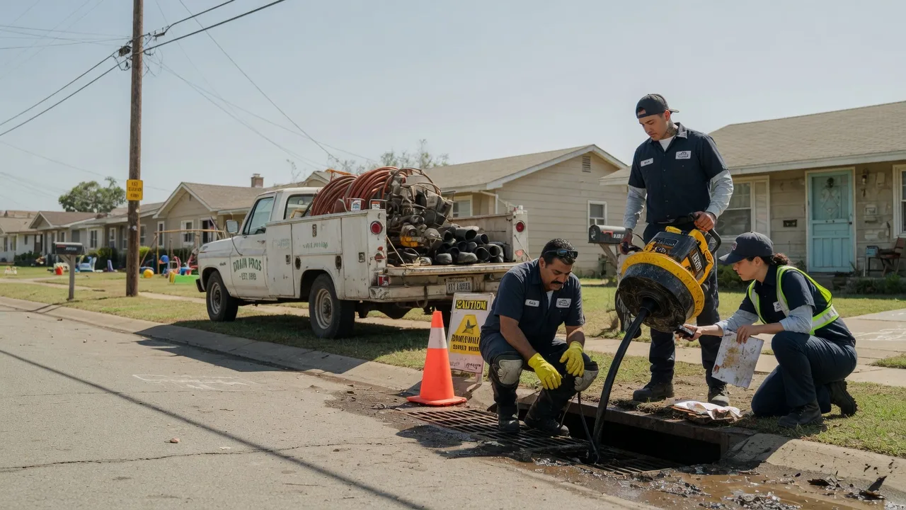 Drain Cleaning in Burr Oak, MI near me